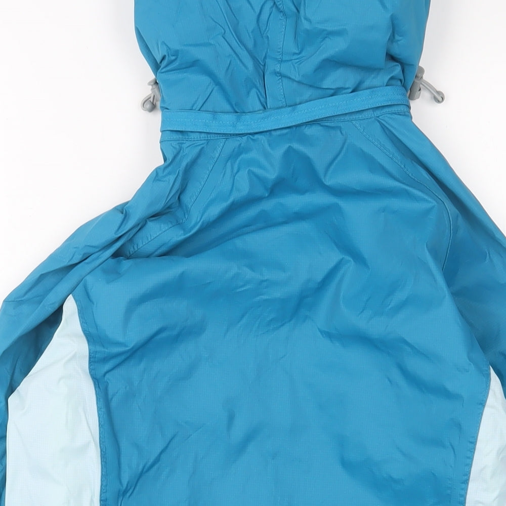 Trespass Womens Blue Jacket Coat Size M Zip - Zip Pockets