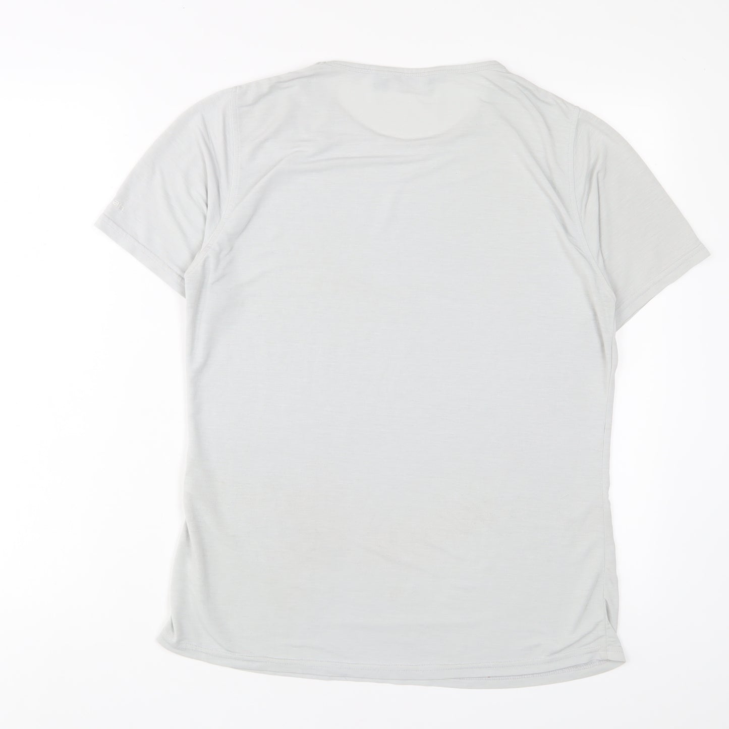 Rohan Womens Grey Polyester Basic T-Shirt Size S Crew Neck