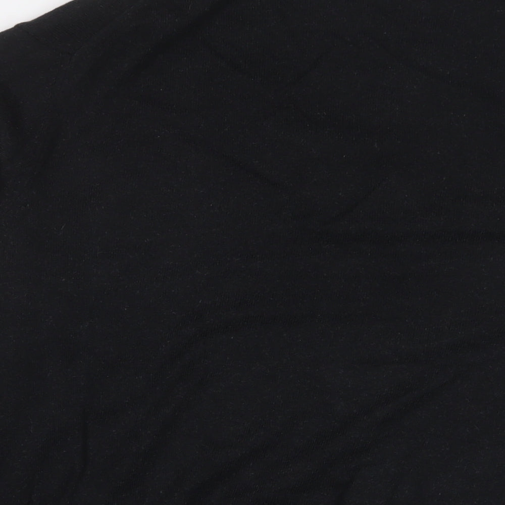 John Lewis Mens Grey V-Neck Cotton Pullover Jumper Size M Long Sleeve