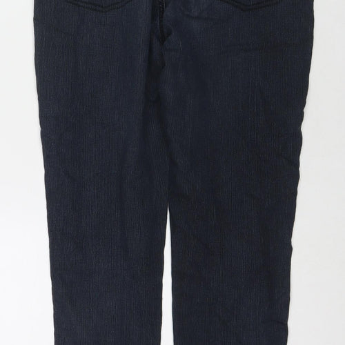 Denim & Co. Womens Blue Cotton Jegging Jeans Size 12 L27 in Regular