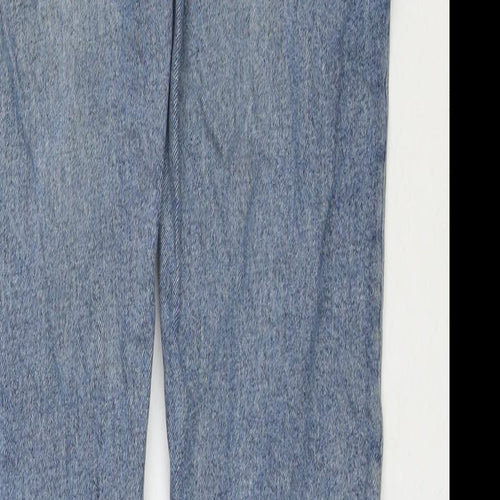 ASOS Mens Blue Cotton Skinny Jeans Size 30 in L32 in Regular Zip