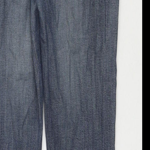 ASOS Mens Blue Cotton Skinny Jeans Size 28 in L31 in Regular Zip