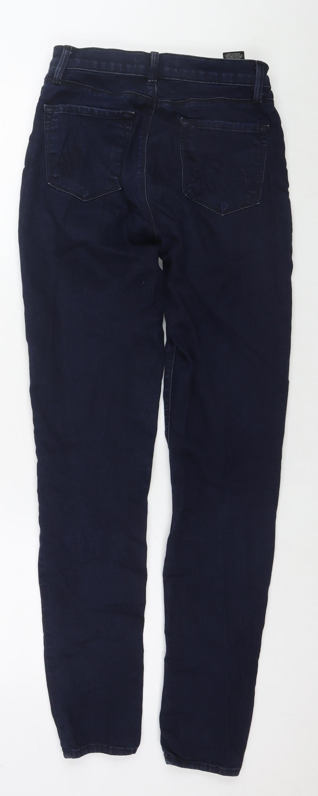 J Brand Womens Blue Cotton Skinny Jeans Size 26 in L30 in Regular Zip