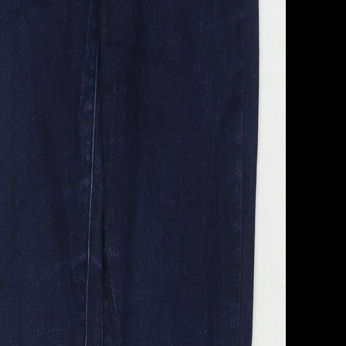 Levi's Womens Blue Cotton Skinny Jeans Size 26 in L30 in Regular Zip