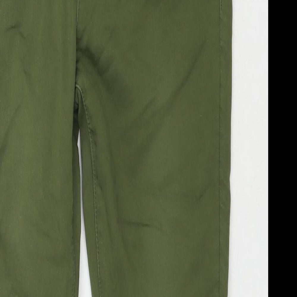 Tocada Womens Green Cotton Jegging Jeans Size L L26 in Regular