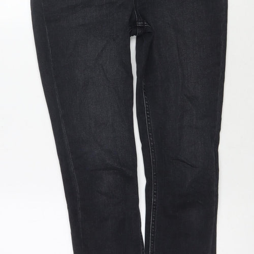 Saba Womens Black Cotton Skinny Jeans Size 28 in L26 in Regular Zip