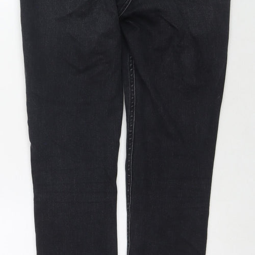 Saba Womens Black Cotton Skinny Jeans Size 28 in L26 in Regular Zip