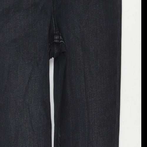 Saba Womens Black Cotton Skinny Jeans Size 28 in L26 in Regular Zip