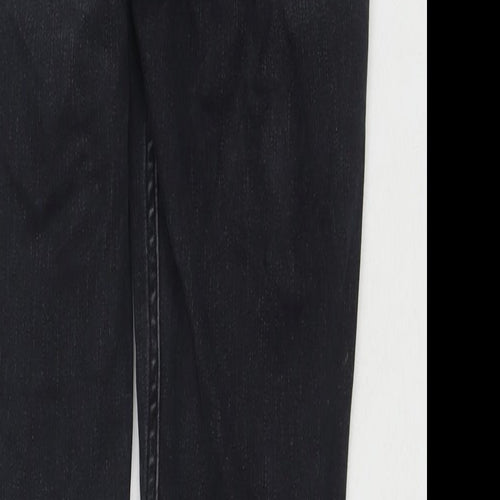 Saba Womens Black Cotton Skinny Jeans Size 28 in L26 in Regular Zip