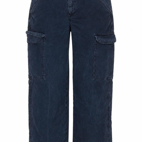ASOS Womens Blue Cotton Straight Jeans Size 10 L30 in Regular Zip - Cargo Style
