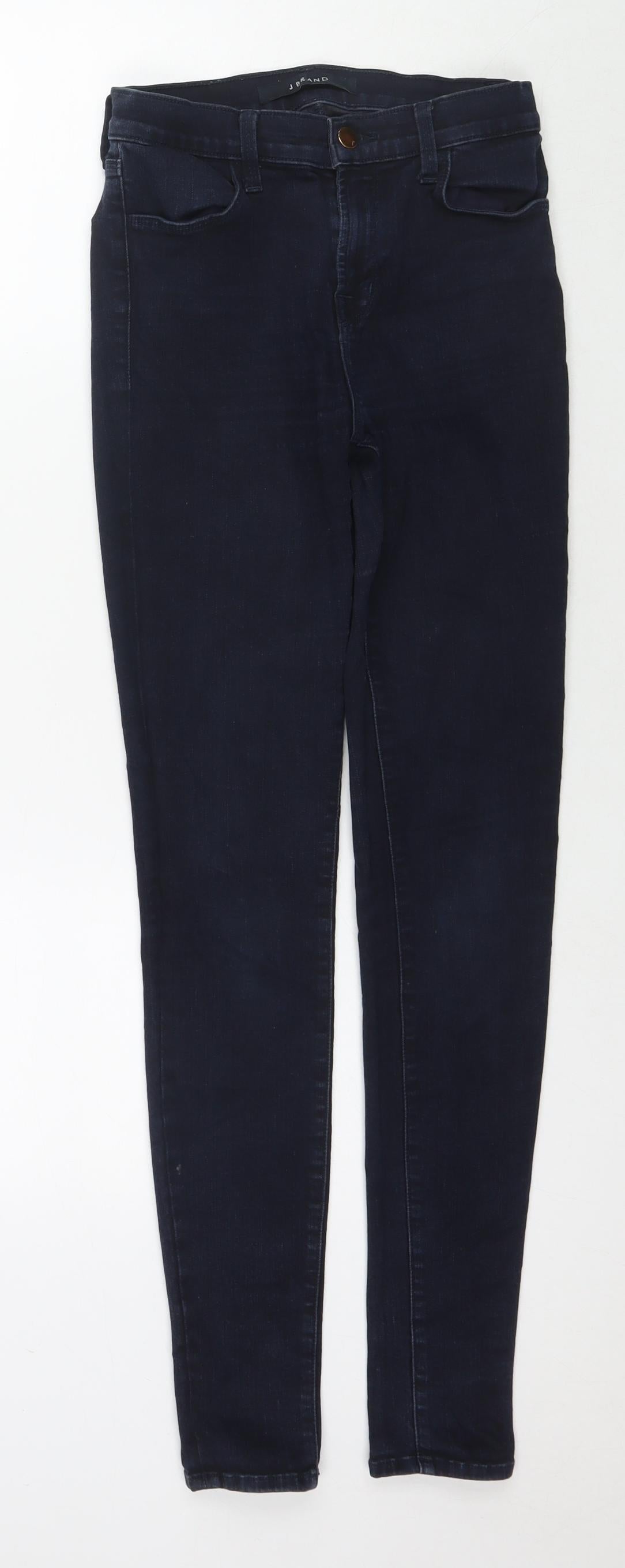 J Brand Womens Blue Cotton Skinny Jeans Size 26 in L28 in Regular Zip