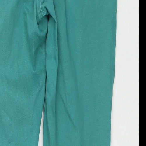 Marks and Spencer Womens Green Cotton Jegging Jeans Size 16 L30 in Regular