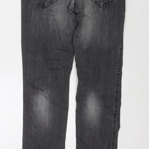 &Squin Womens Grey Cotton Skinny Jeans Size 27 in L30 in Regular Zip
