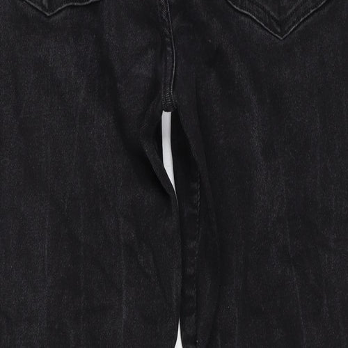 H&M Mens Black Cotton Skinny Jeans Size 32 in L31 in Regular Zip