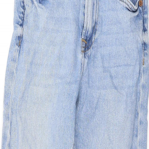 New Look Girls Blue Cotton Skinny Jeans Size 11 Years L23 in Regular Zip