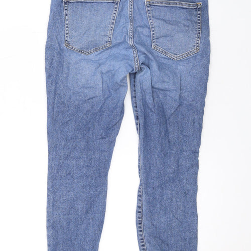 Gap Womens Blue Cotton Skinny Jeans Size 29 in L22 in Regular Zip