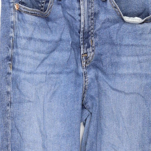 Gap Womens Blue Cotton Skinny Jeans Size 29 in L22 in Regular Zip