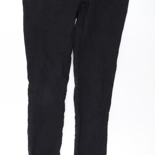 Denim & Co. Womens Black Cotton Jegging Jeans Size 6 L31 in Regular