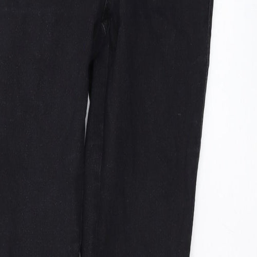 Denim & Co. Womens Black Cotton Jegging Jeans Size 6 L31 in Regular