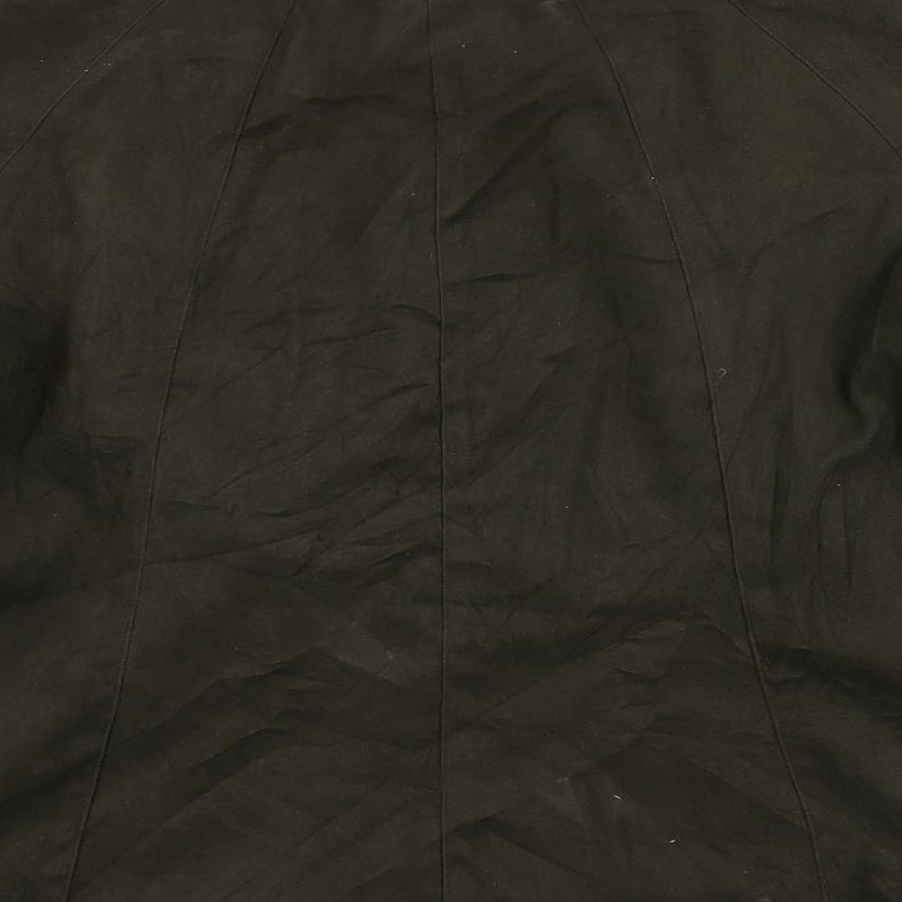 Jacques Vert Womens Green Jacket Size 16 Zip