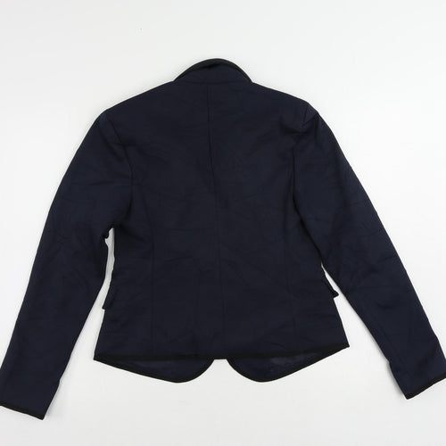 Gap Womens Blue Jacket Blazer Size 8 Button