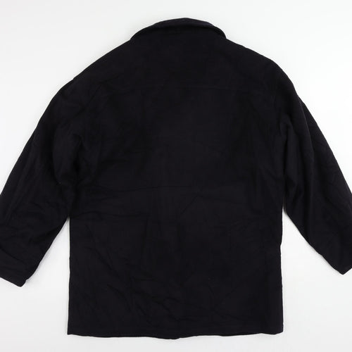 Cento Mila Mens Blue Jacket Size 48 Zip