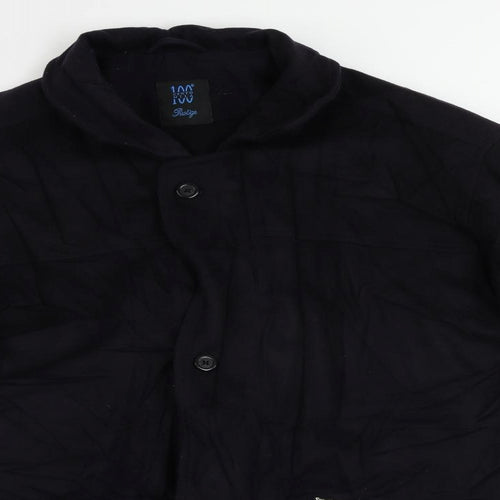 Cento Mila Mens Blue Jacket Size 48 Zip