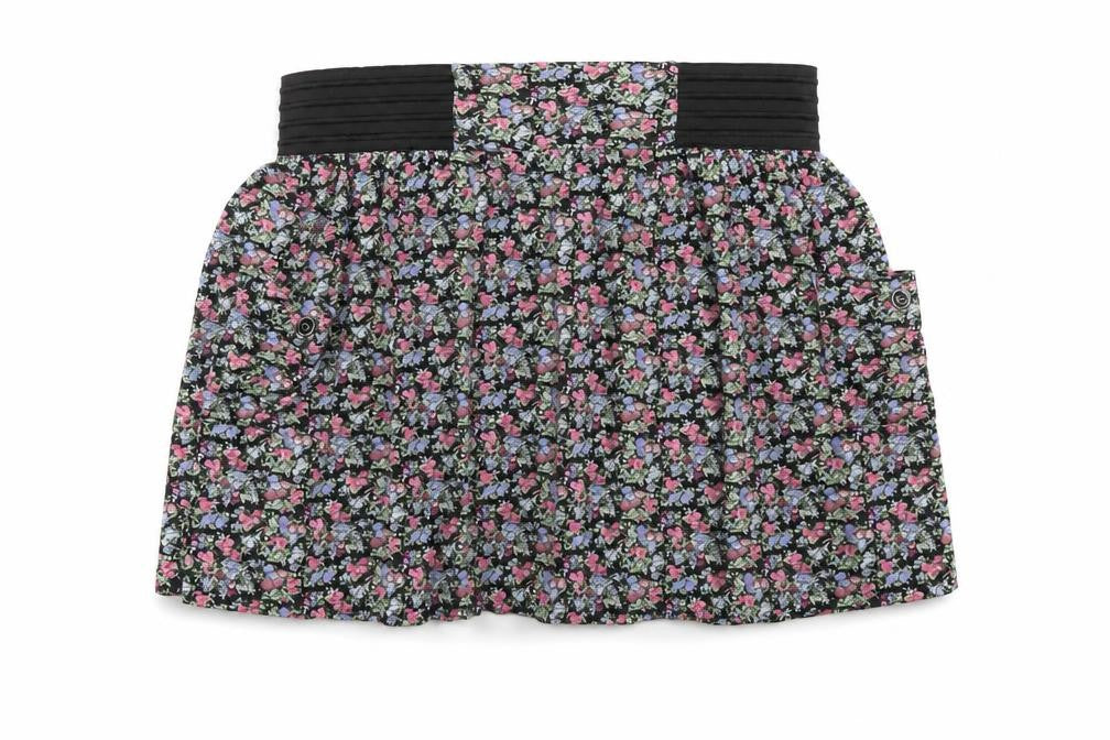 Jane Norman Womens Multicoloured Floral Viscose A-Line Skirt Size 12