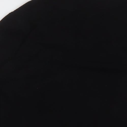 Fenix Trading Womens Black Round Neck Acrylic Pullover Jumper Size XL