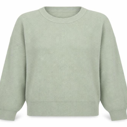 John Lewis Womens Green Scoop Neck Acrylic Pullover Jumper Size XL