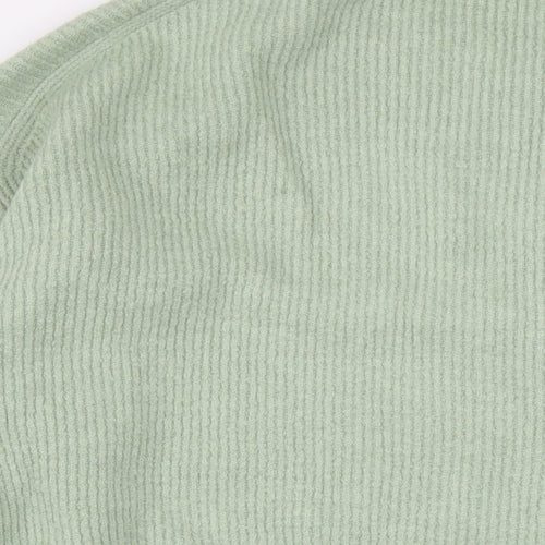 John Lewis Womens Green Scoop Neck Acrylic Pullover Jumper Size XL