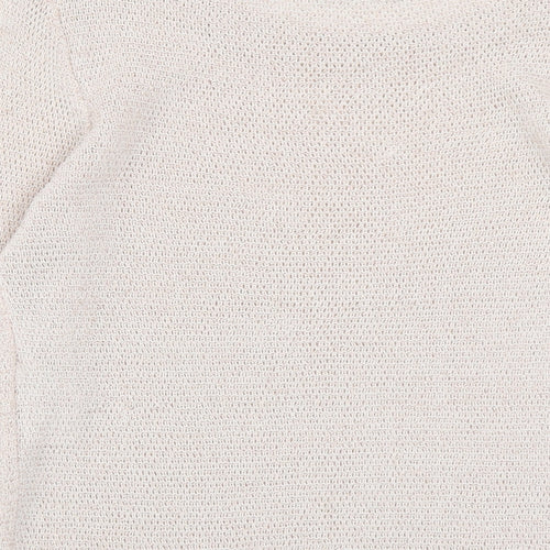Mint Velvet Womens Pink Boat Neck Cotton Pullover Jumper Size 12