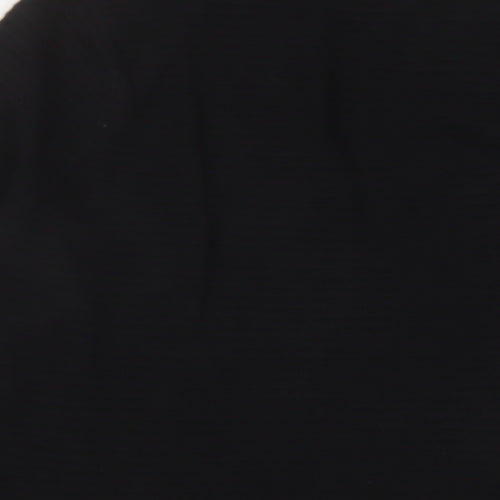 Marks and Spencer Womens Black Round Neck Viscose Pullover Jumper Size 18