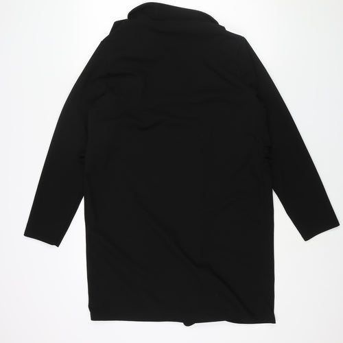 Boohoo Womens Black Kimono Jacket Size 12