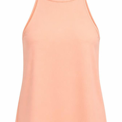 New Look Womens Pink Polyester Camisole Blouse Size 8 Round Neck - Neon