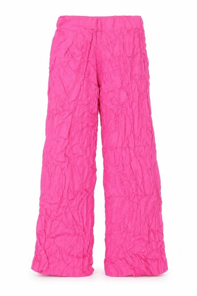 Zara Womens Pink Viscose Trousers Size M L32 in Regular Zip