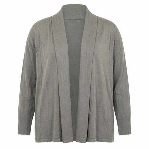 Classic Womens Green V-Neck Viscose Cardigan Jumper Size 18 - Open