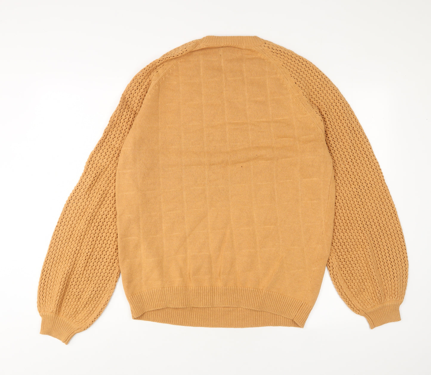 ASOS Womens Brown Round Neck Acrylic Pullover Jumper Size S