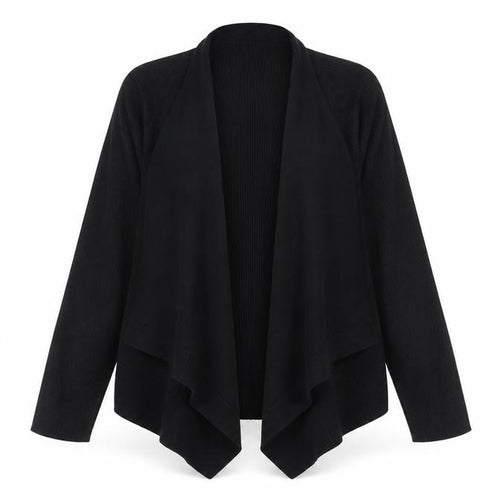 Principles Womens Black V-Neck Acrylic Cardigan Jumper Size 14 - Open