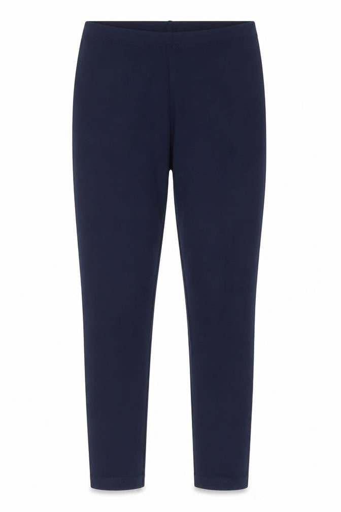 Marks and Spencer Womens Blue Vinyl Capri Leggings Size 8 L28 in