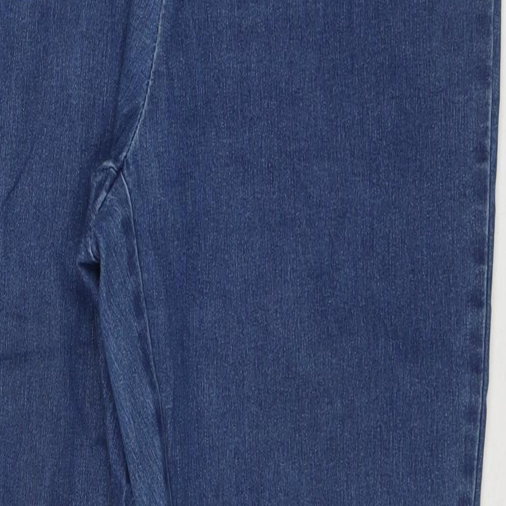 Denim Essentials Womens Blue Cotton Jegging Jeans Size 22 L31 in Regular