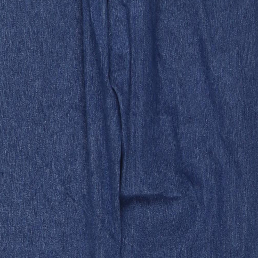 Denim Essentials Womens Blue Cotton Jegging Jeans Size 22 L31 in Regular