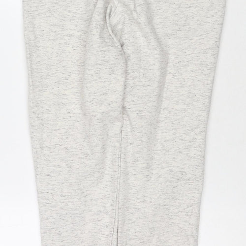 adidas Womens Ivory Cotton Jegging Trousers Size 6 L26 in Regular Drawstring