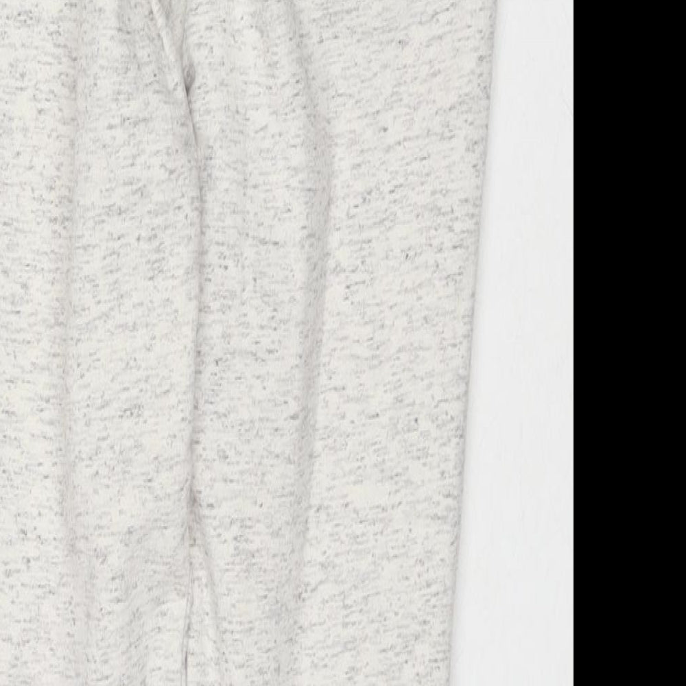 adidas Womens Ivory Cotton Jegging Trousers Size 6 L26 in Regular Drawstring