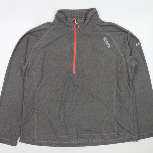 Regatta Womens Grey Polyester Pullover Sweatshirt Size 20 Pullover