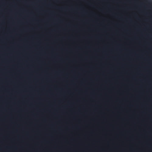 Peanuts Womens Blue Cotton Basic T-Shirt Size 16 Round Neck - Snoopy Peanuts