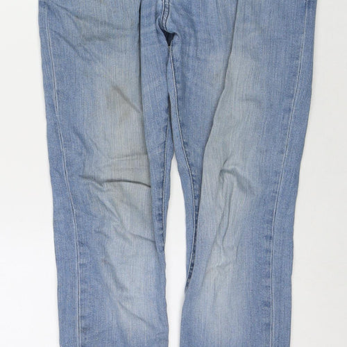 Divided by H&M Mens Blue Cotton Skinny Jeans Size 31 in L32 in Regular Zip