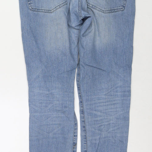 Divided by H&M Mens Blue Cotton Skinny Jeans Size 31 in L32 in Regular Zip
