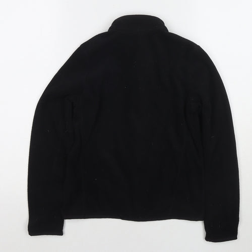 DECATHLON Boys Black Jacket Size 10-11 Years Zip