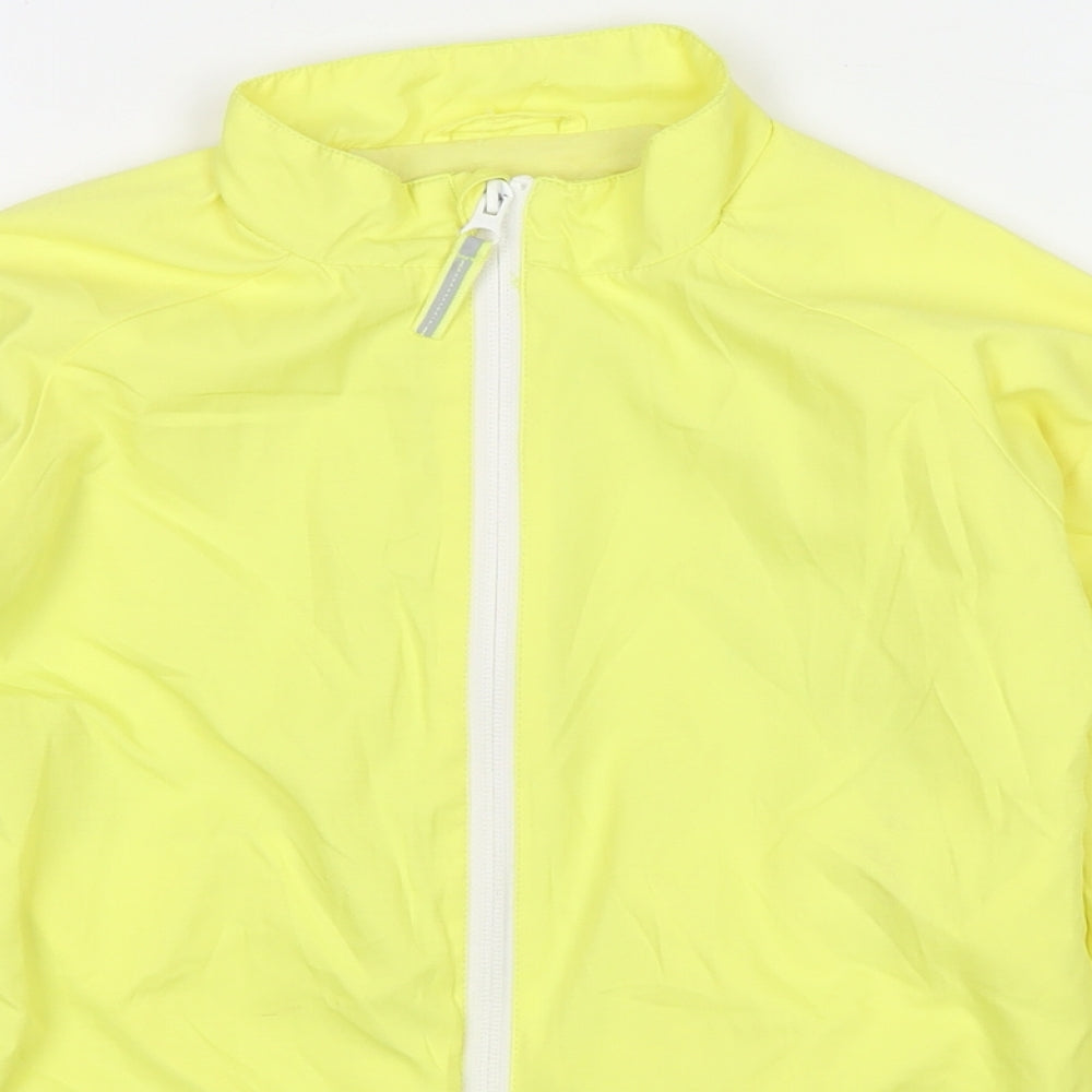 John Lewis Girls Yellow Jacket Size 6 Years Zip